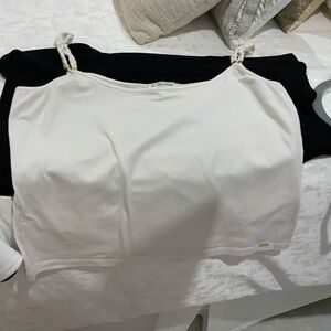 St. John Sport white tank top